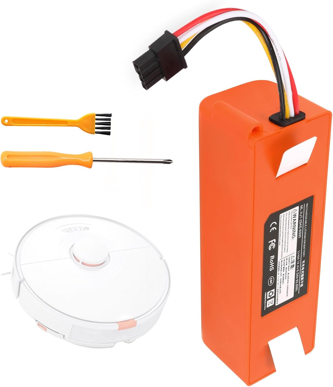 For Roborock S6 Battery – for Roborock S7 Battery – Replacement Battery for Robo