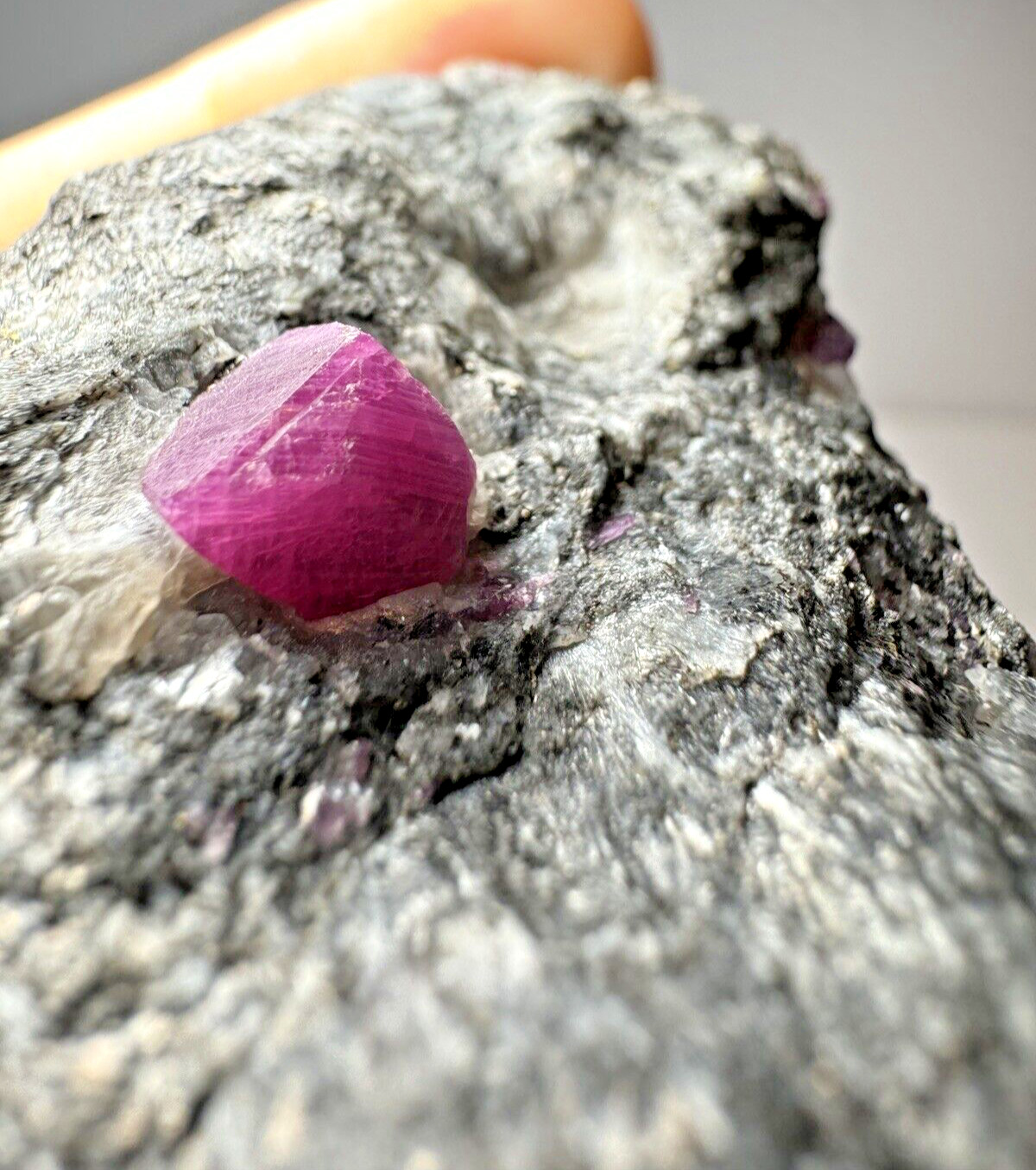 Ruby Rough on Matrix – Russia Mineral Specimen