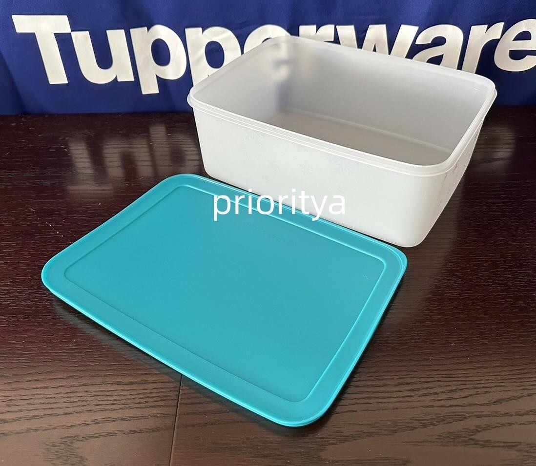 Tupperware Freezer Mates Plus Extra Large Snowflake Container 5.7L / 24 Cup New
