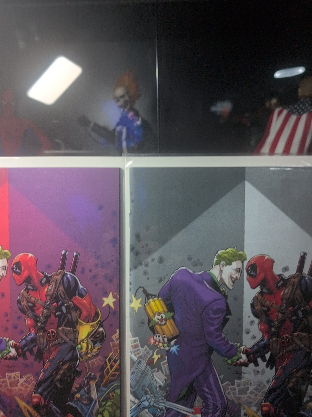 MARVEL / DC: DEADPOOL / BATMAN #1 PATRICK GLEASON EXCLUSIVE VARIANTS 2 PACK SET