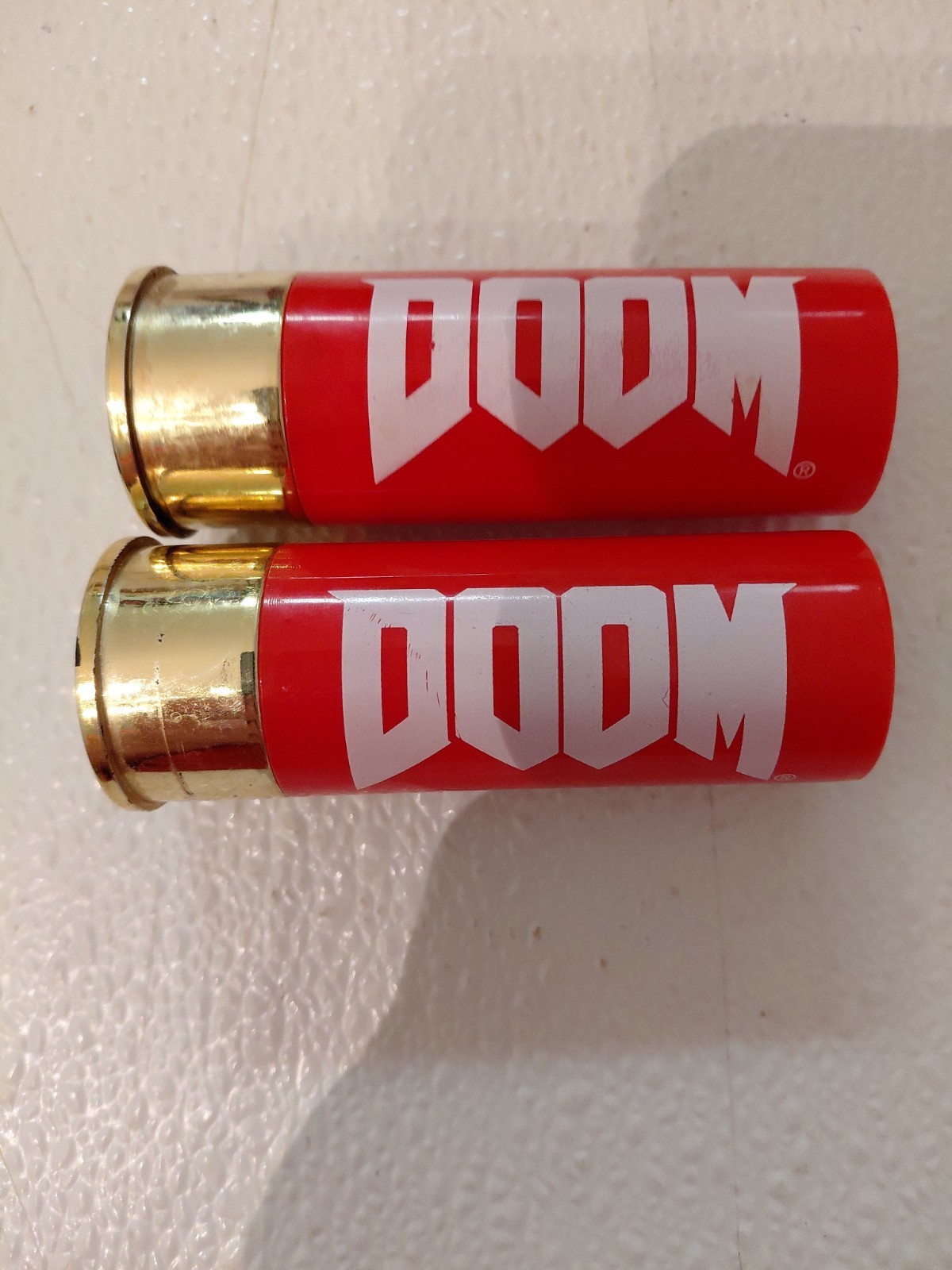 Doom Shotgun Shell Shot Glasses Loot Crate Gaming Exclusive 2oz 59mL – Unused