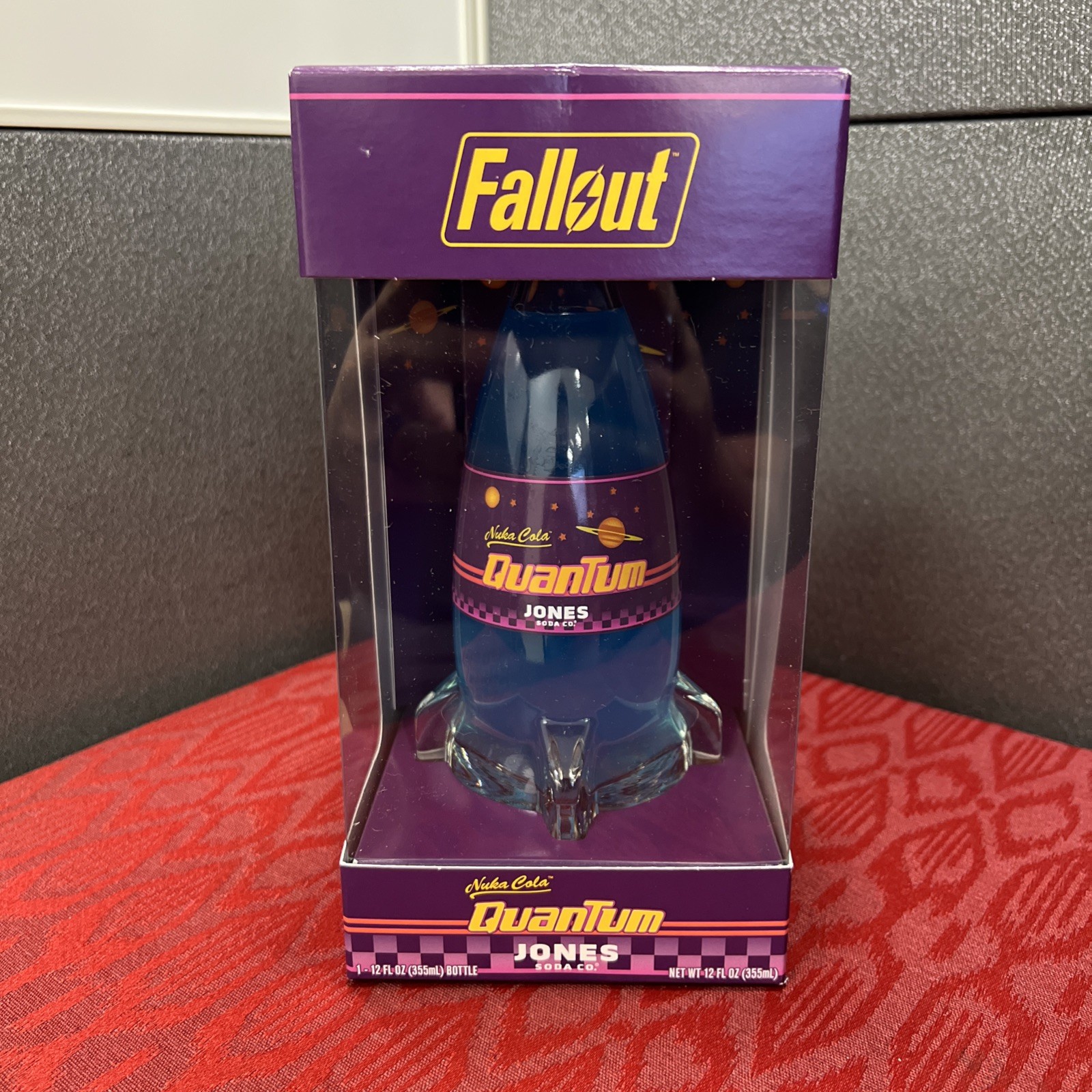 Jones Soda Nuka-Cola Quantum Rocket Bottle Fallout Collectors Edition SHIPS ASAP