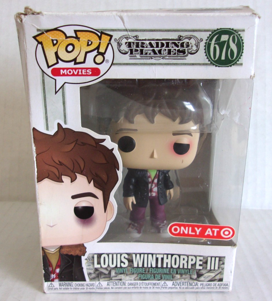 New Damaged Box Funko Pop #678 Louis Winthorpe III Trading Places Target Excl