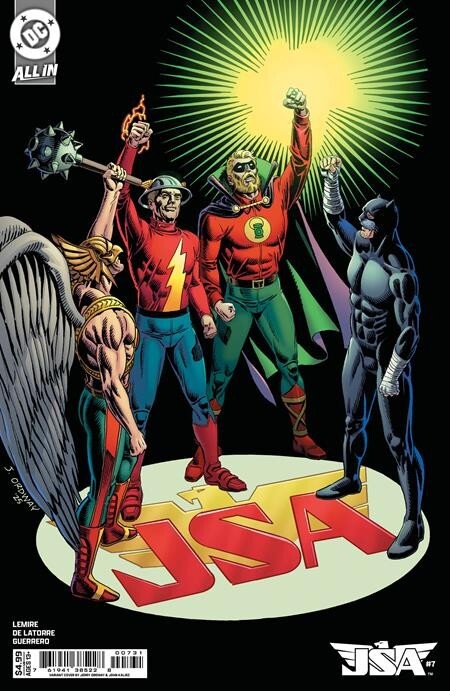 JSA #7 DC Comics Jerry Ordway Variant Cover C Near Mint