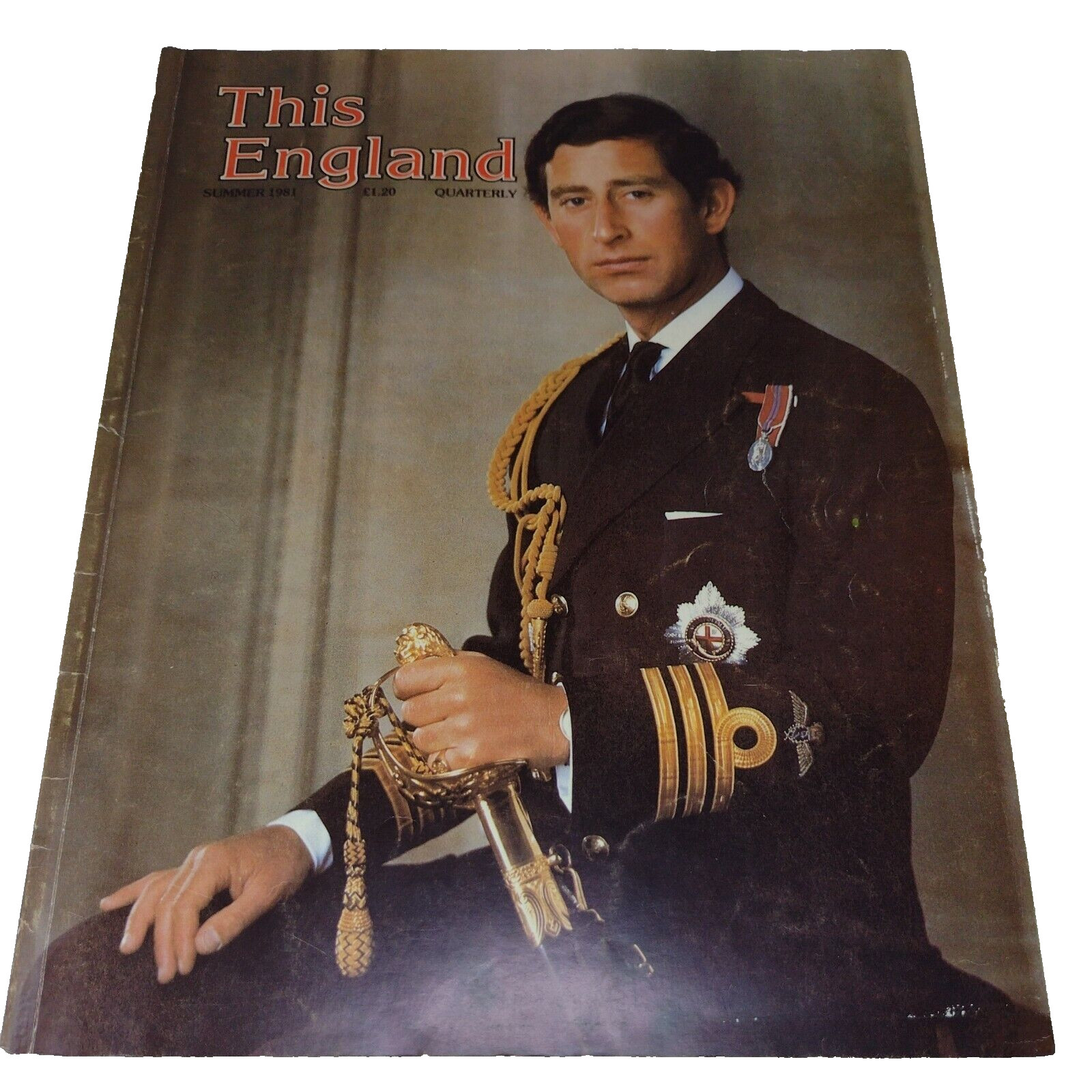 UK 1981 “This England” Magazine King Charles First Royal Wedding Summer Edition