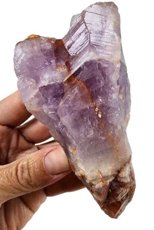 Amethyst Hematite Crystal Rough 214.6 grams