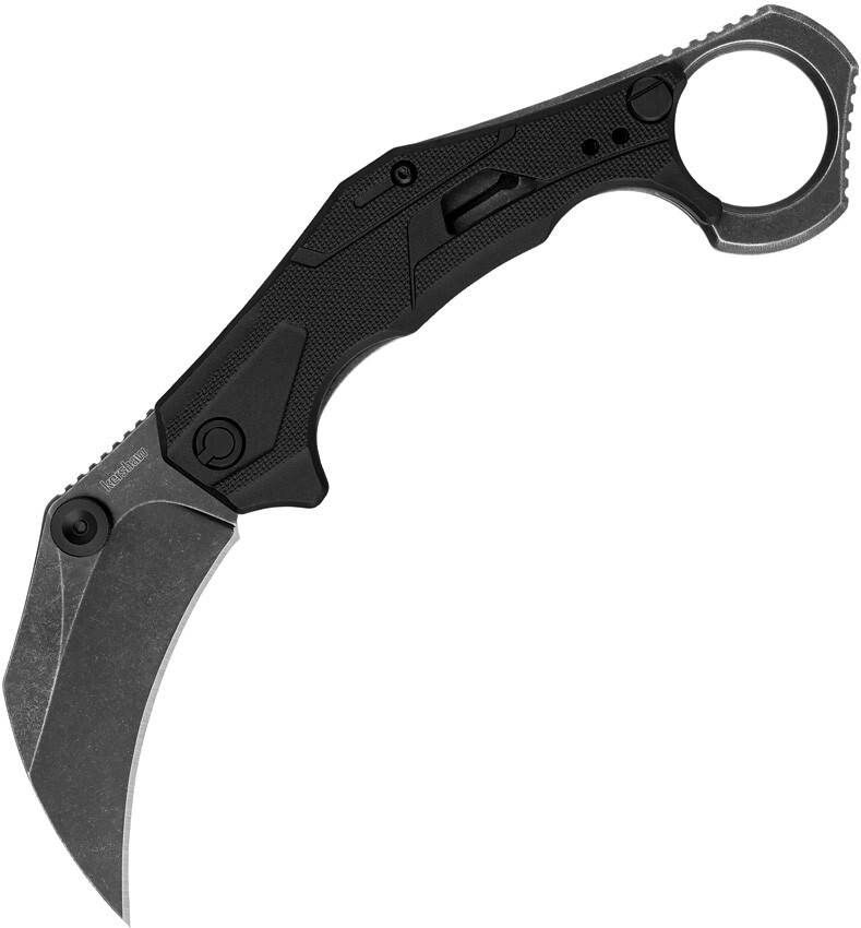 Kershaw Outlier Pocket Knife Linerlock A/O Black Folding 8Cr13MoV Karambit