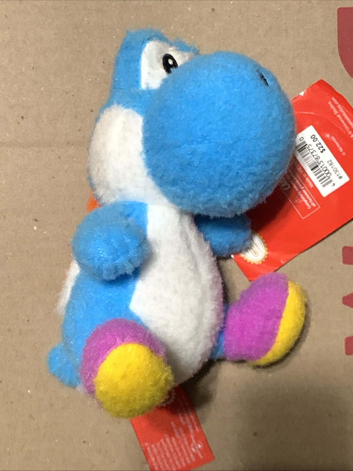 Universal Studios Super Nintendo World Blue Yoshi Mini Plush