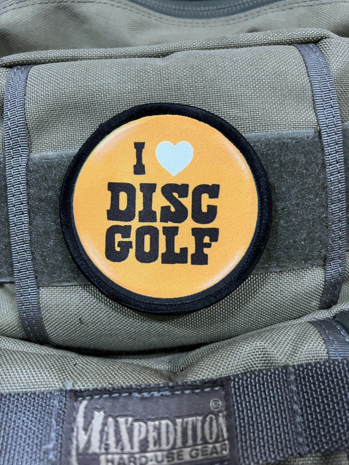 Major League Disc Golf Morale Patch Tactical Military Army USA Disk Golfer