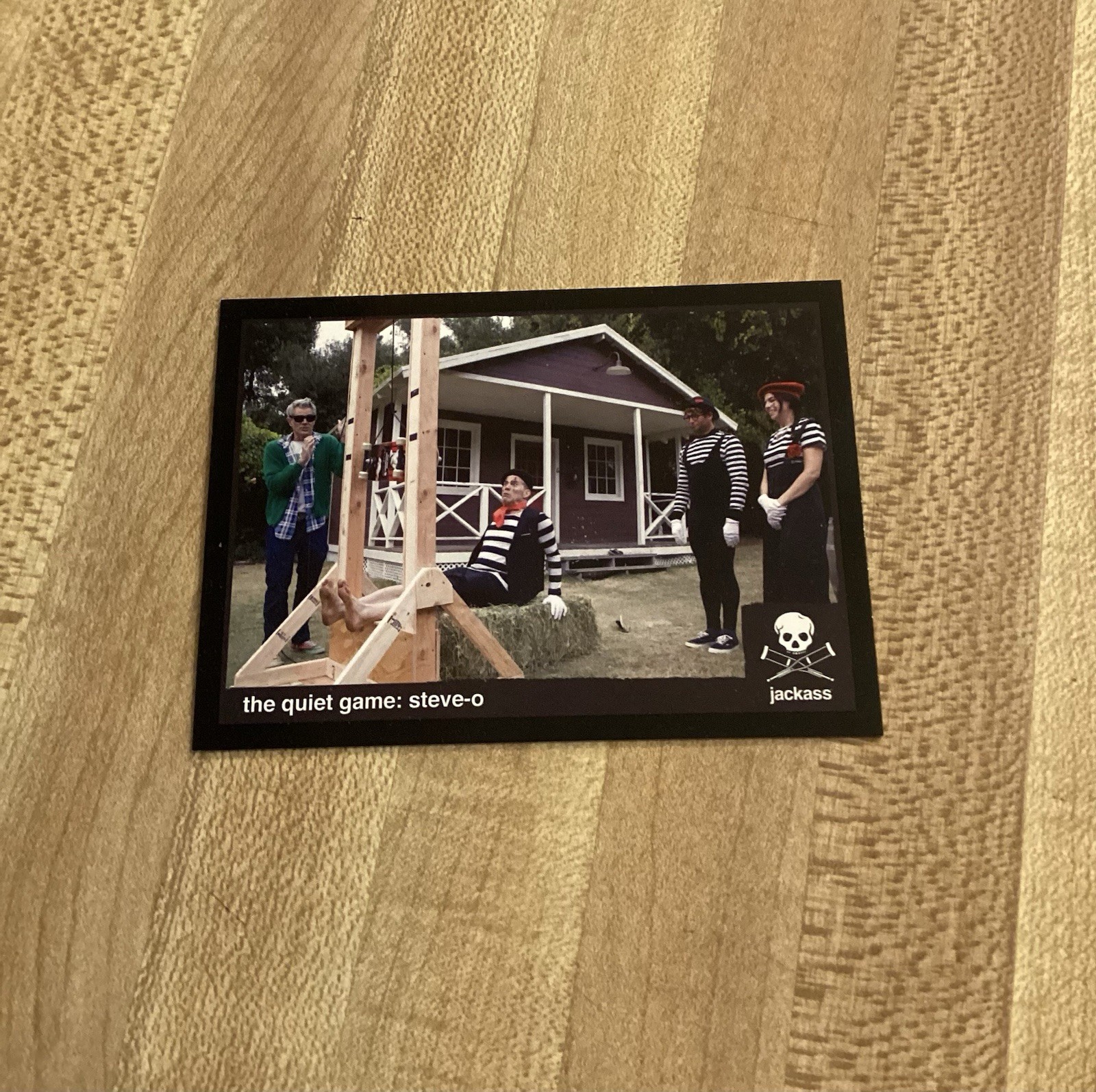 2022 ZEROCOOL JACKASS TRADING CARDS STUNTS STEVE-O THE QUIET GAME #S-62