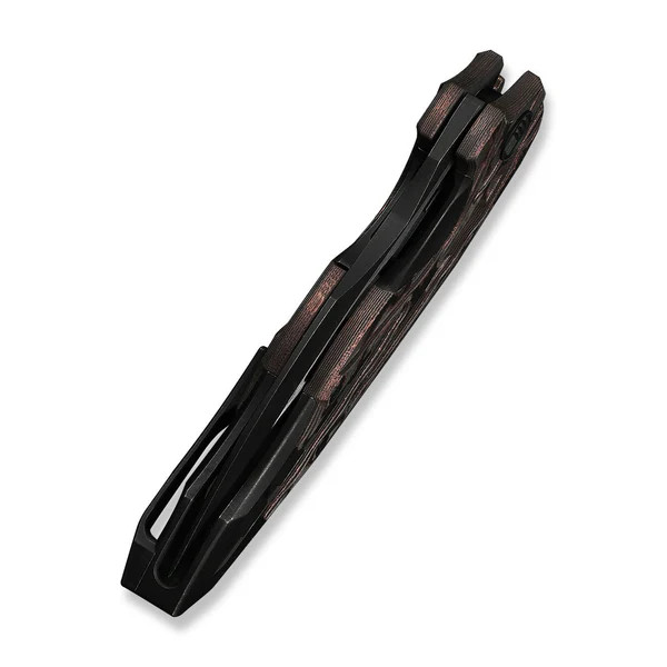 WE Knife Arrakis 906CF-E Copper Carbon Fiber Black Titanium Vanax Steel Knives