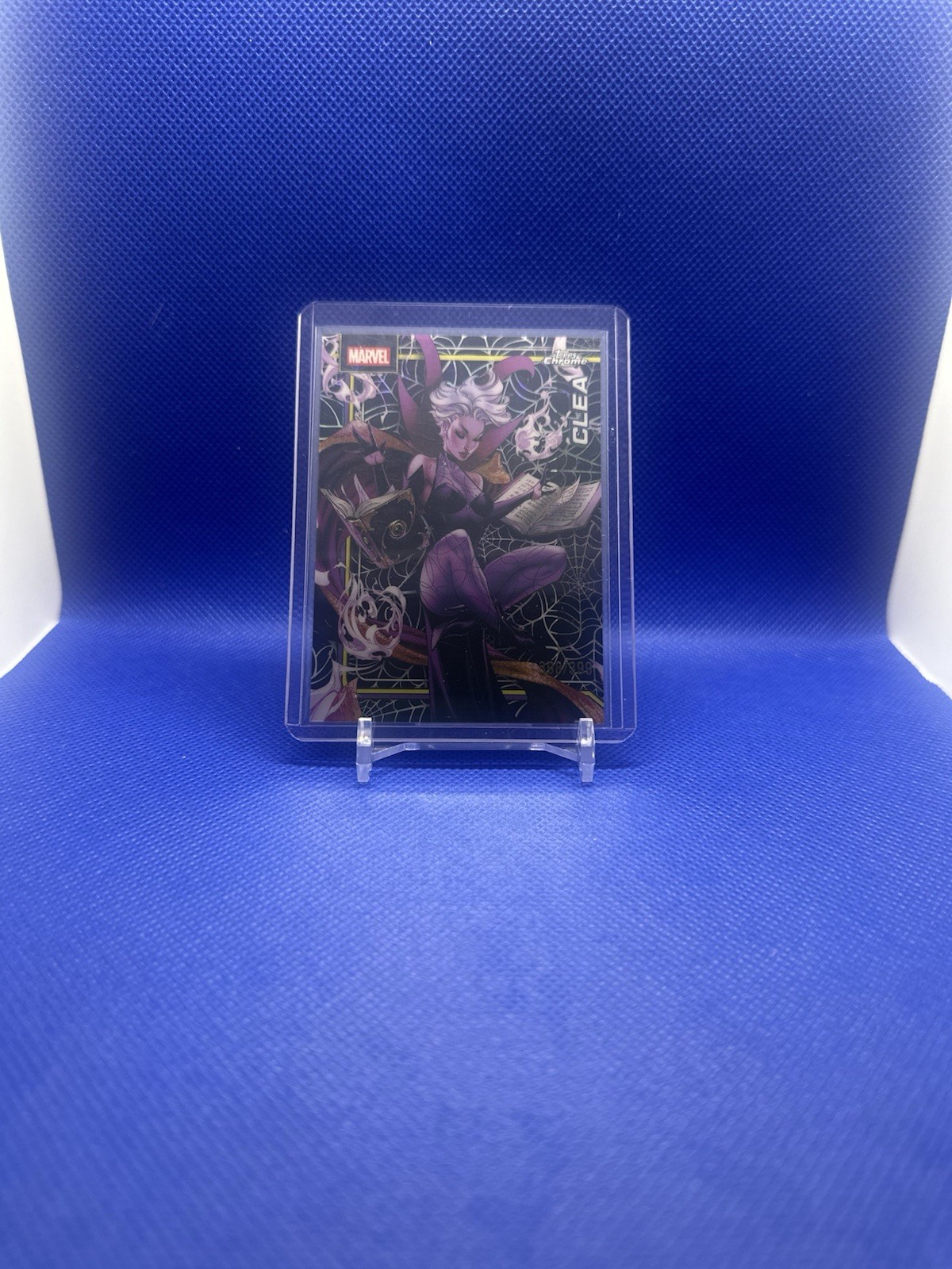 2026 Topps Chrome Marvel Comics – CLEA #107 Spider-Web Refractor SN/399