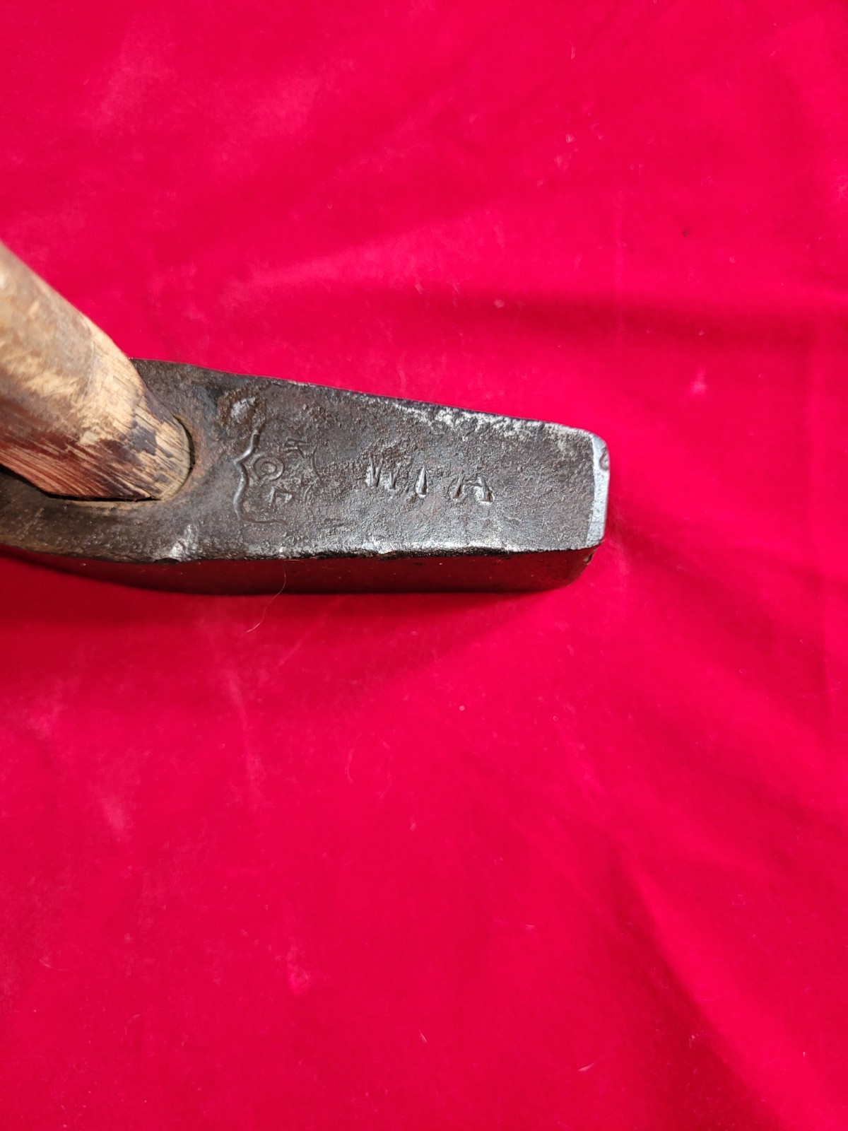 Antiq K.O.L. 4.09 Lb Total 2″Blade 17 1/4″Long Blacksmith Hammer Axe.OBO
