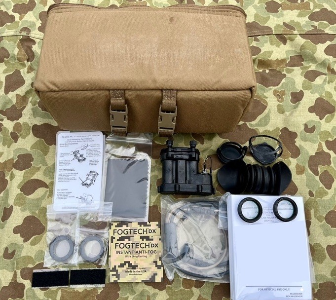 PVS-31 External Battery Pack NVG ECOTI Y Splitter Cable Dual Tube L3 Full Kit