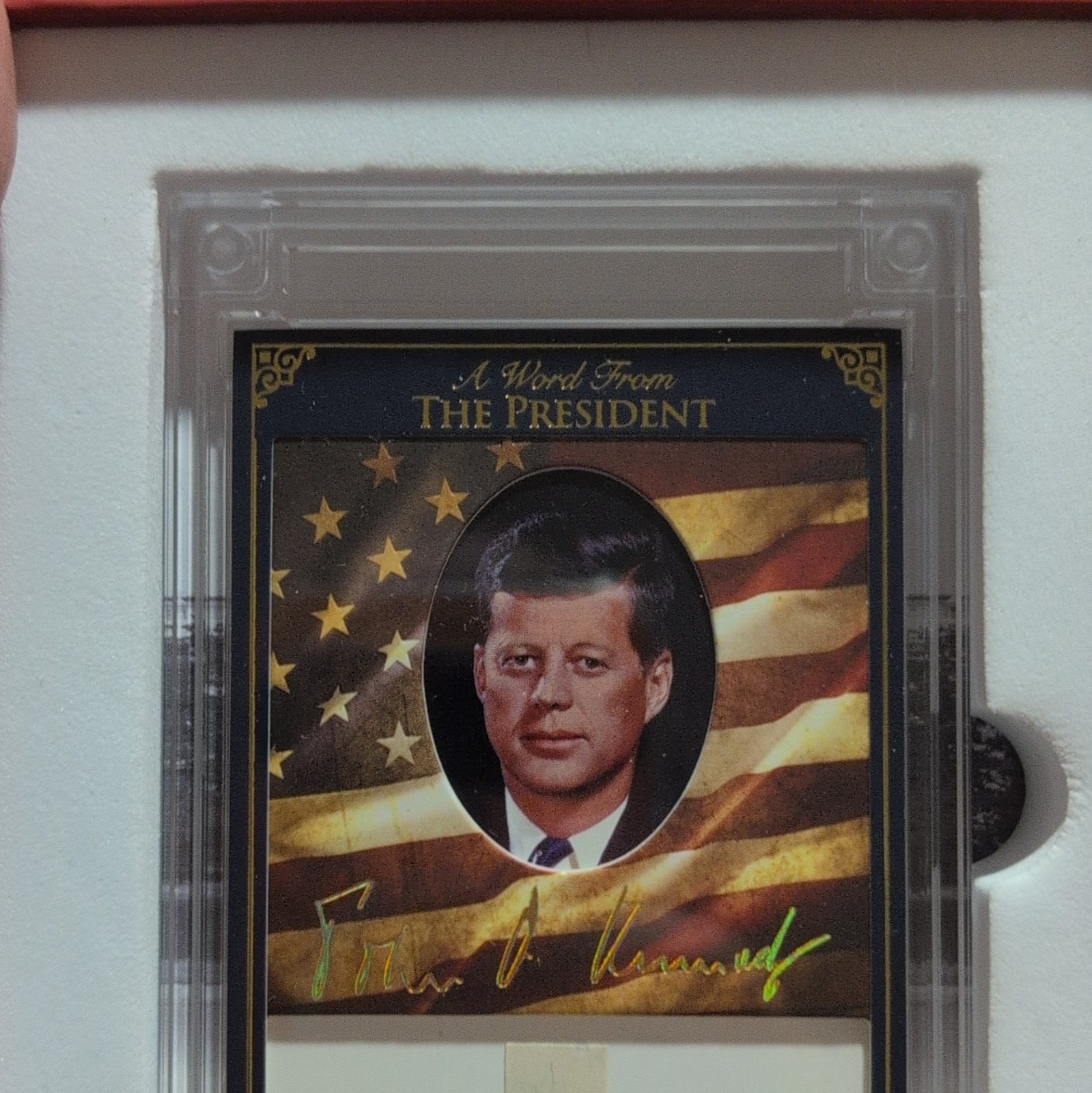 A Word From The President John F. Kennedy Non-Sport Trading Card #AWFJFK35