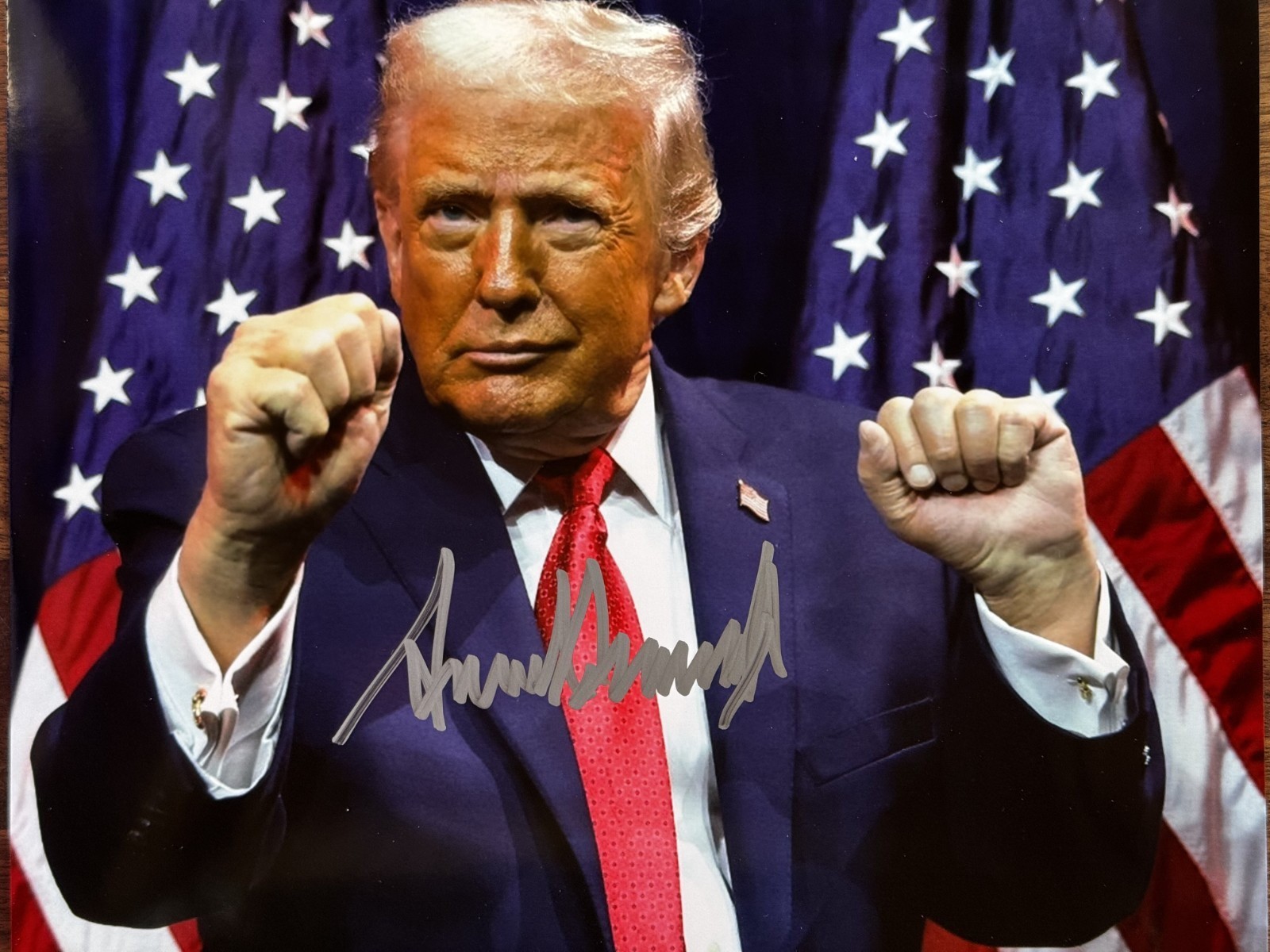 YMCA DANCE PRESIDENT DONALD MELANIA TRUMP SIGNED PHOTO 8.5X11 AUTOGRAPH REPRINT