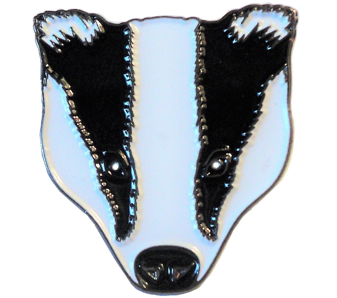 Badger Countryside Wildlife Wild Animal 25mm Metal Enamel Pin Badge Brooch NEW