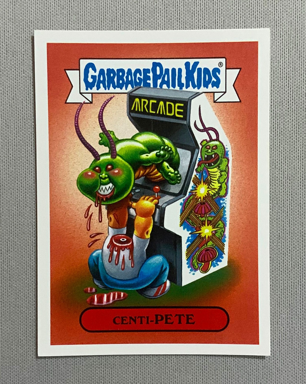2018 Topps Garbage Pail Kids 80s Video Games Series: Centi-Pete 1a (NM-MT)