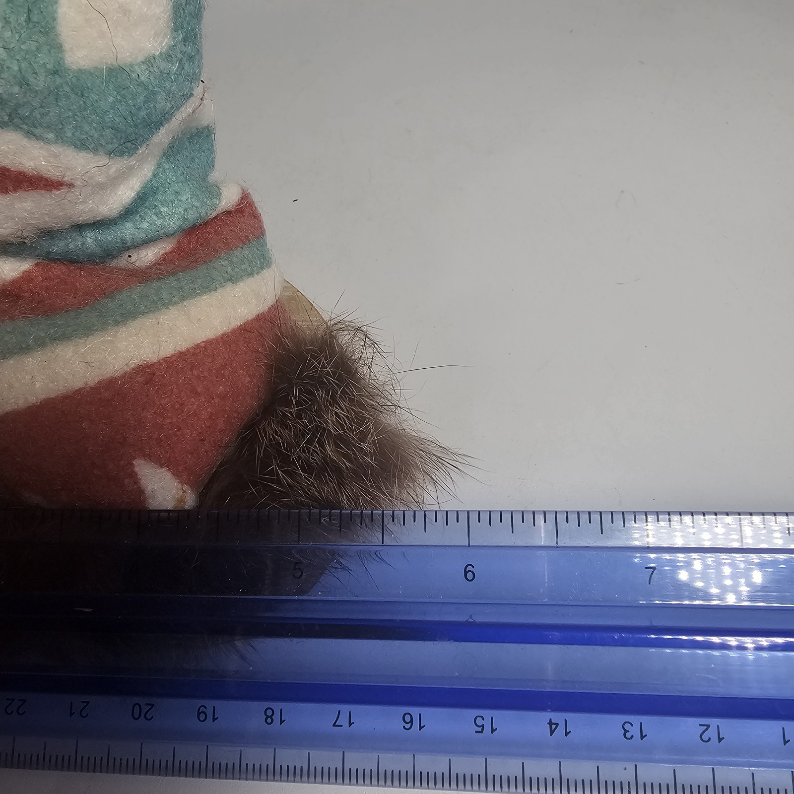Handmade Native American Wise Man Figurine Wood Mixed Material Signed