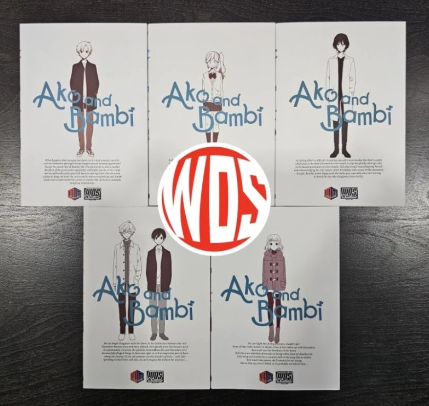 Ako and Bambi Vol 1-5 Manga English Full Set New by Hero FREE SHIPPING