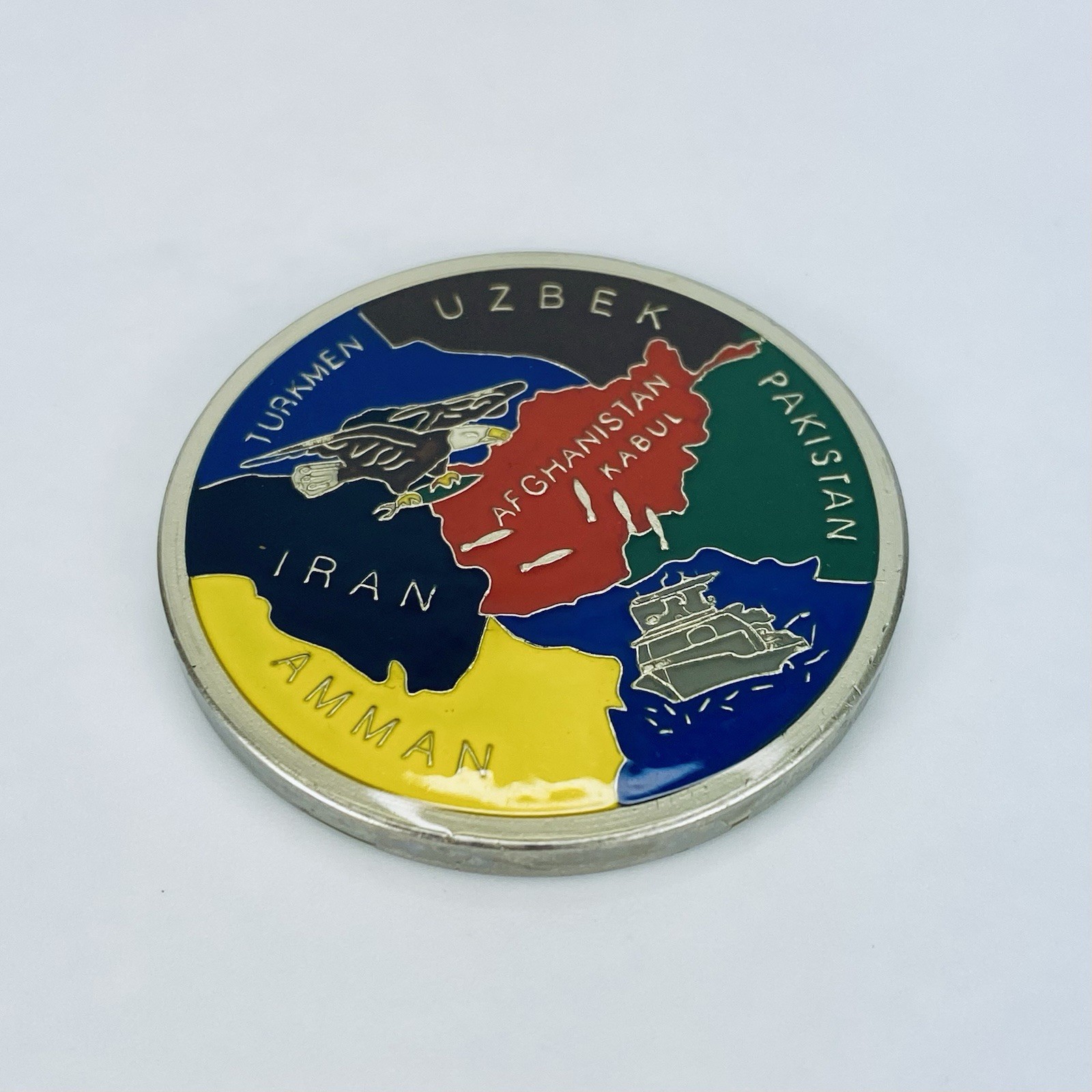 Operation Enduring Freedom United We Stand Challenge Coin Afghanistan Kabul