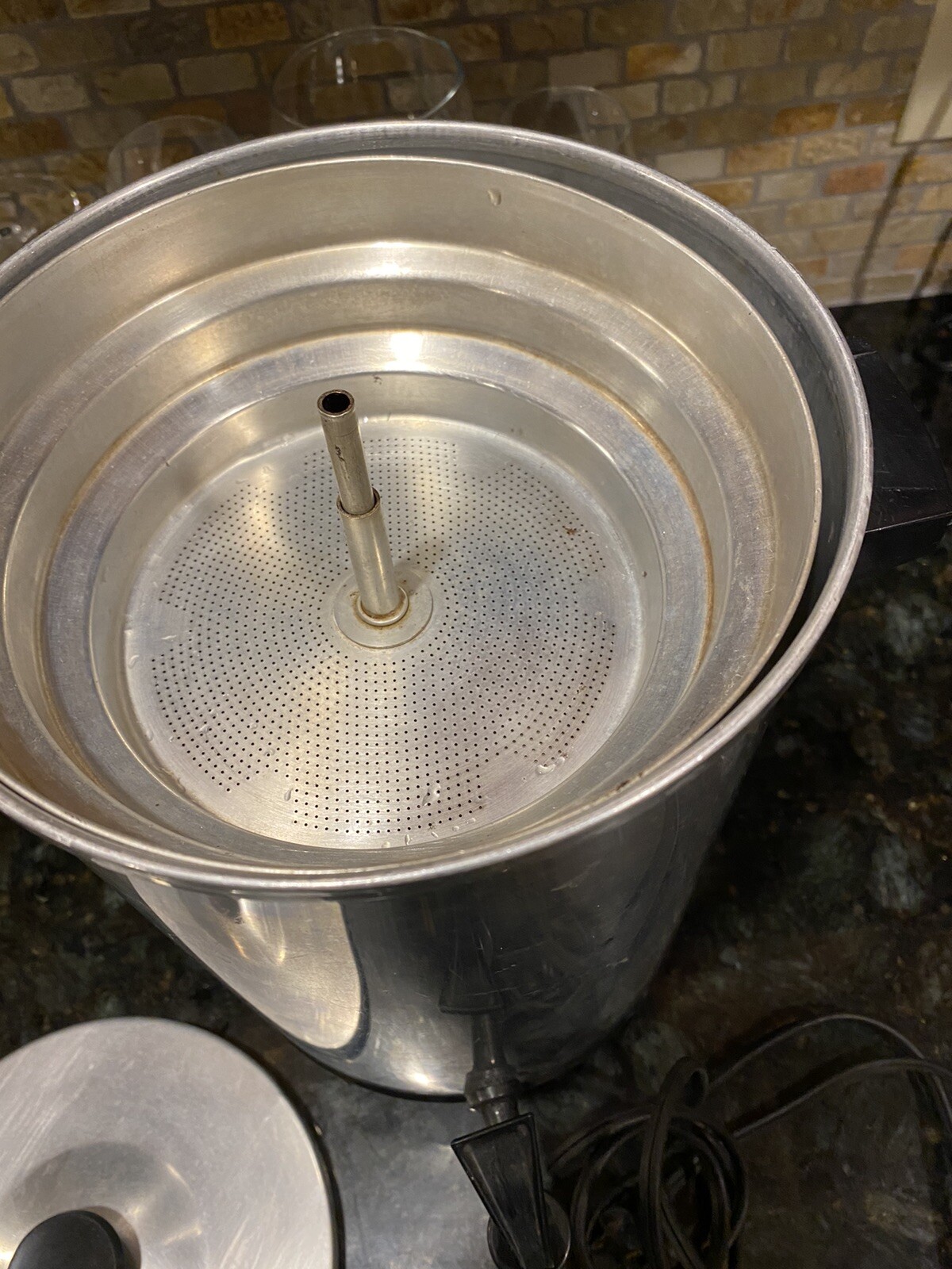 Vintage WEST BEND Automatic COFFEE POT, makes 12-30 cups,WORKS
