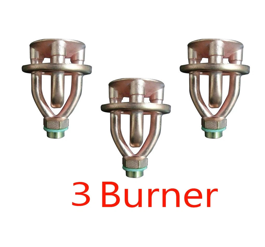 Copper Burner Size No 2 kerosene Stove Burnere For Camping Hiking burner 3 pcs