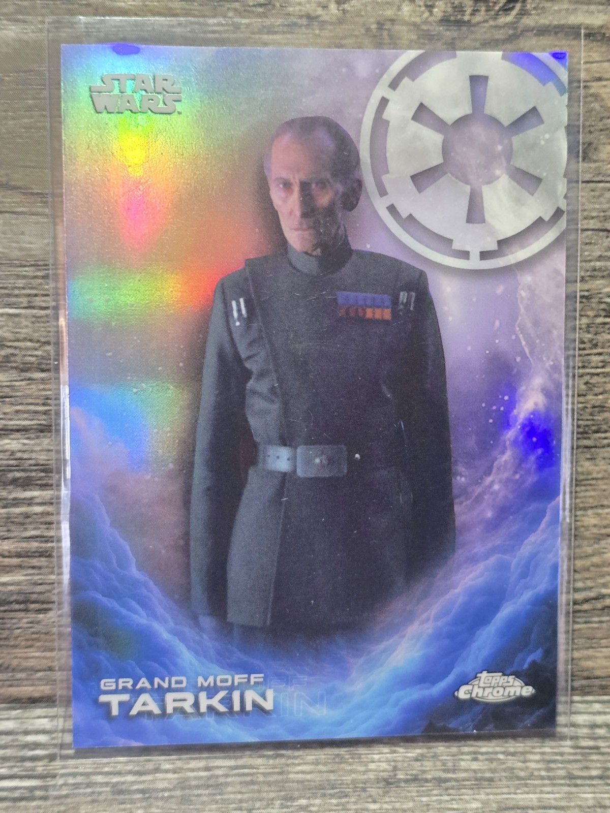 2025 Topps Chrome STAR WARS GRAND MOFF TARKIN REFRACTOR #CE-22 COSTCO EXCLUSIVE