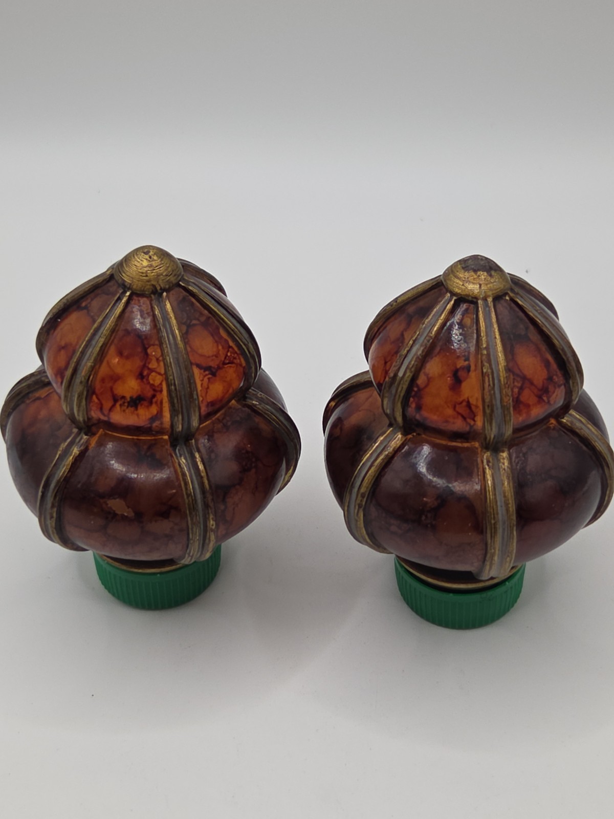 Vintage Stained Glass Lamp Finial Glass Pretty