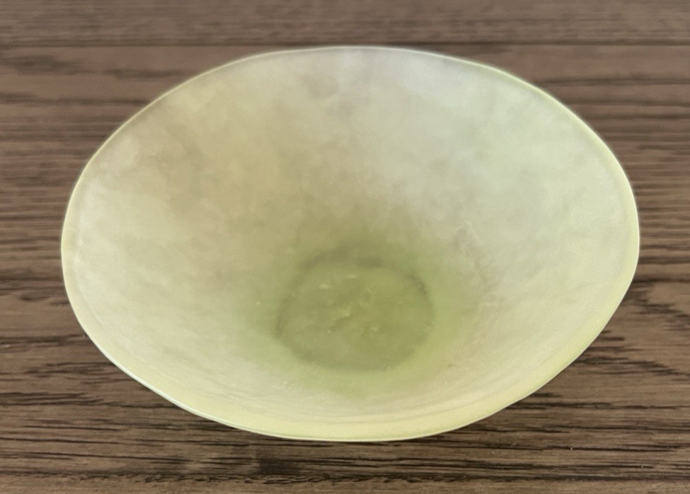 DINOSAUR DESIGNS Australia Small Vintage MINT GREEN Resin Plastic Bowl 5 1/4″