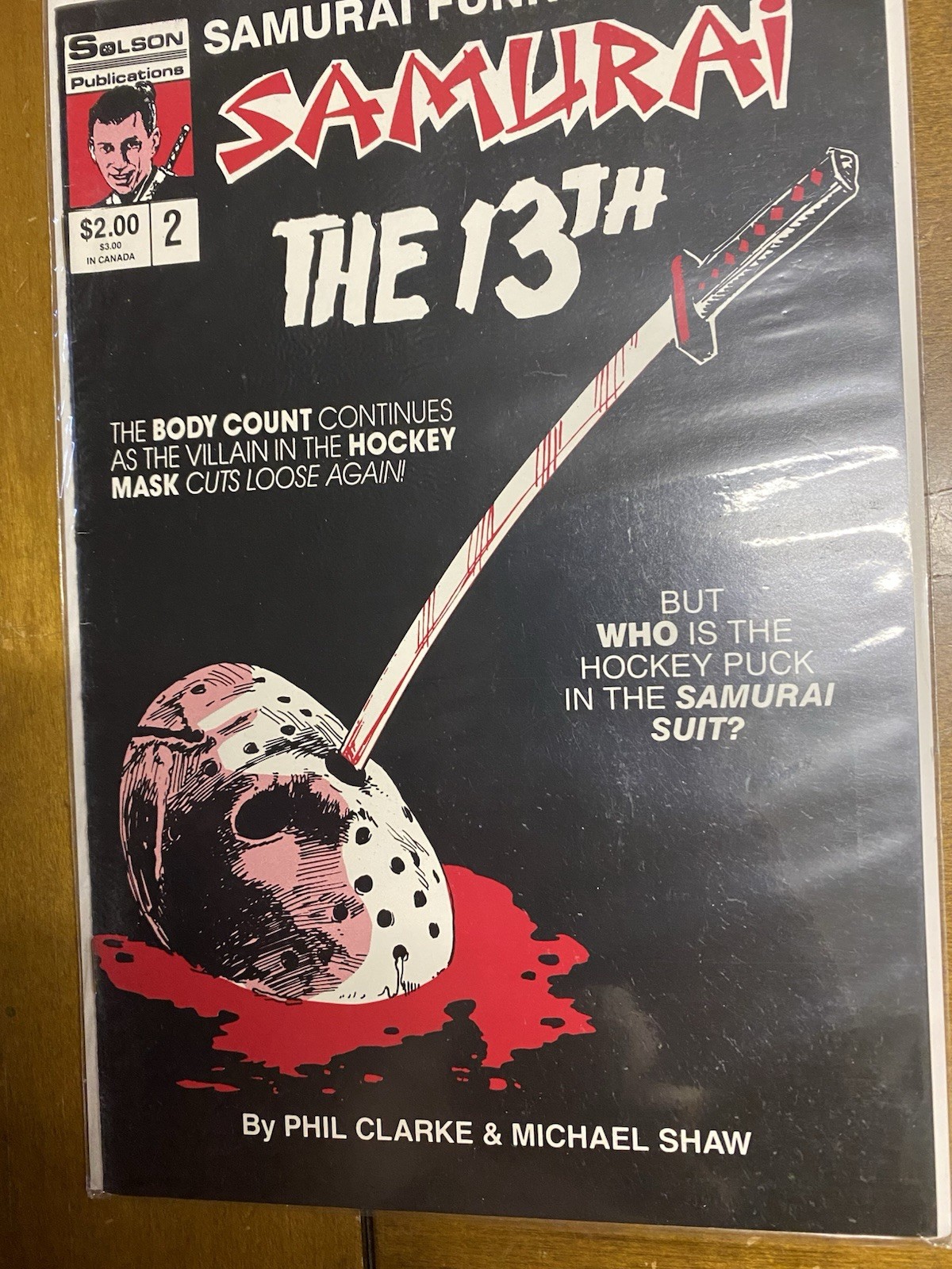 Samurai Funnies 2 – Friday the 13th – first Jason Vorhees