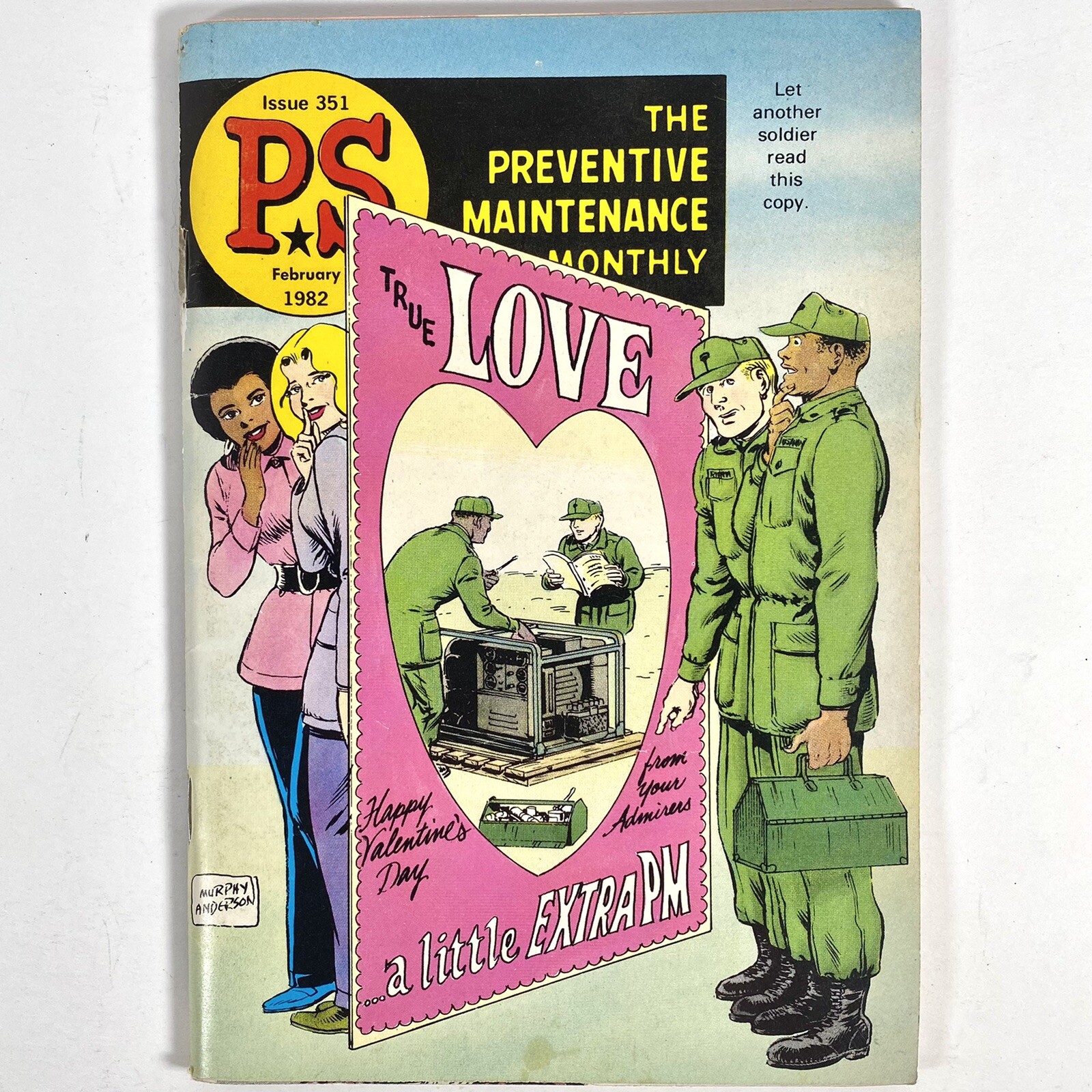 PS Preventive Maintenance Monthly Magazine Issue 351 February 1982 Valentine’s