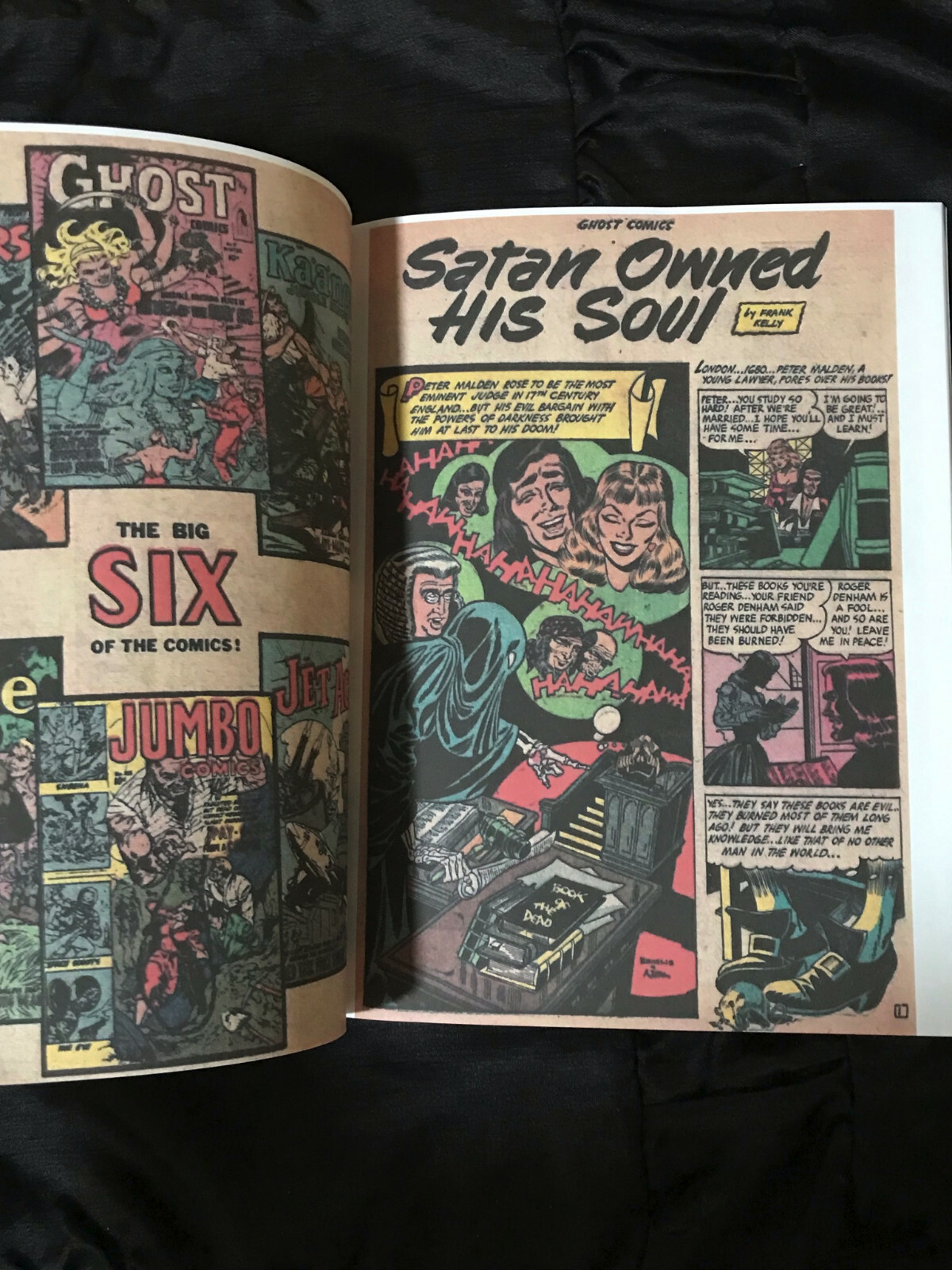 Pre-Code Horror Fiction House 1952 Ghost Comics #5 CGC 3.0 G/VG w/ Reprint Copy!