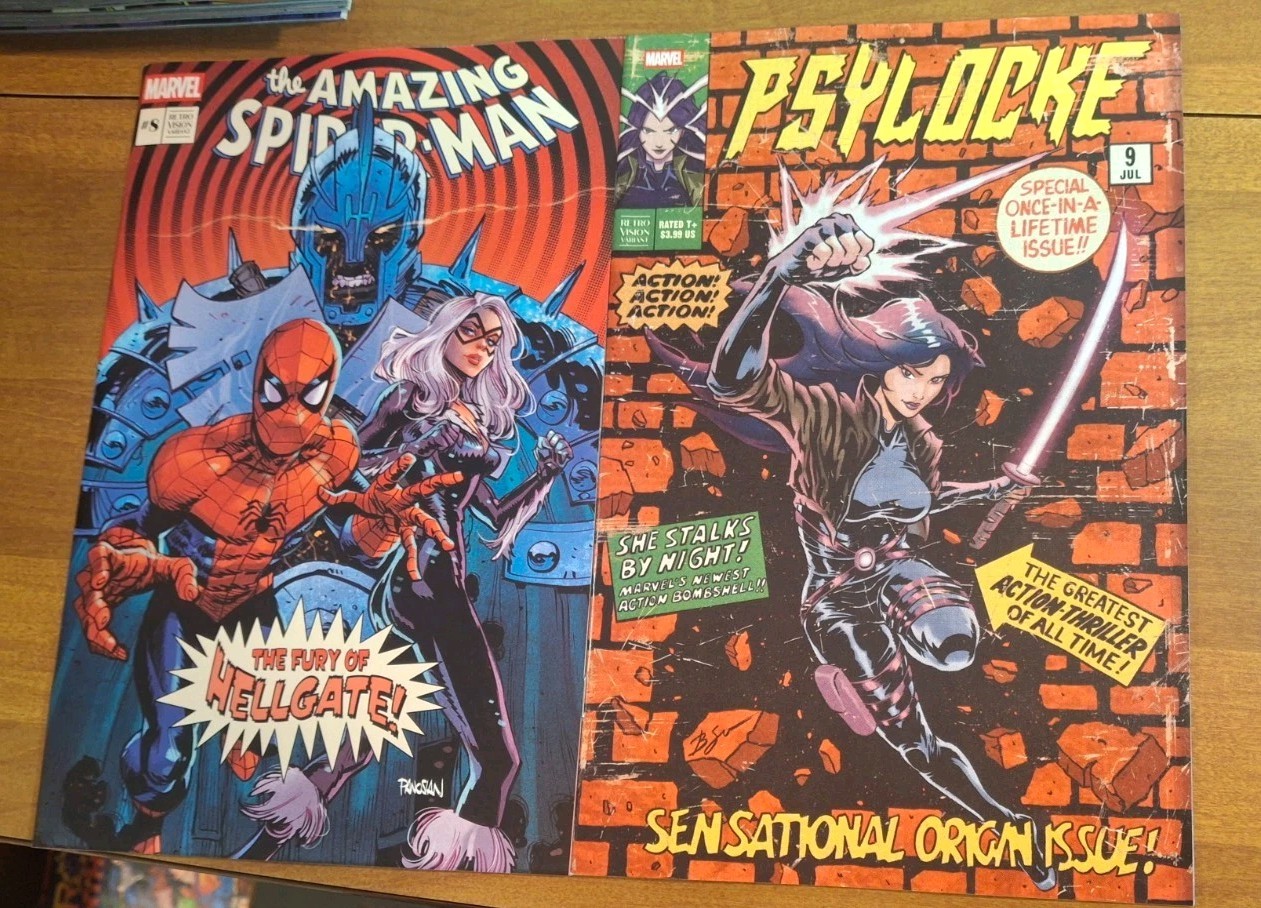 RETROVISION MARVEL VARIANT COVERS SET! 21 COMICS SEE LISTING FOR ISSUES!