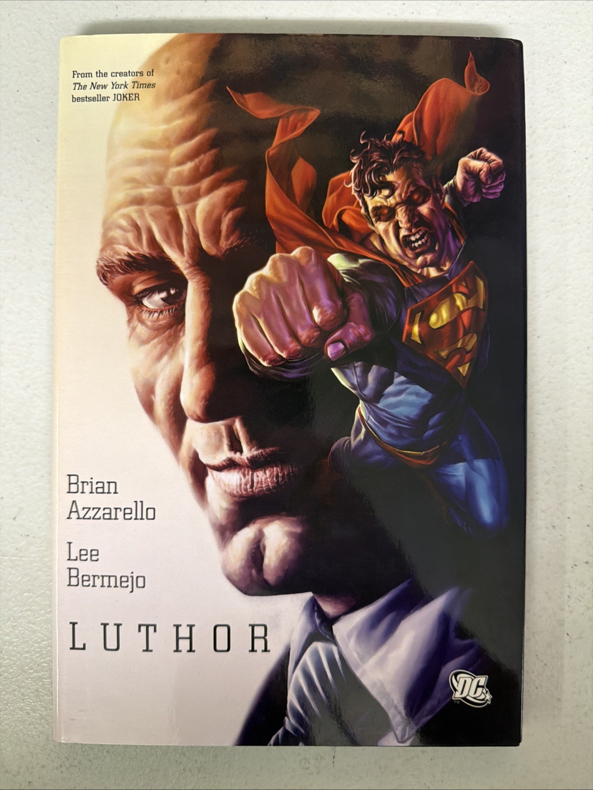 Luthor by Azzarello Brian Hardback DC Comics Graphic Novel With Dust jacket *A4