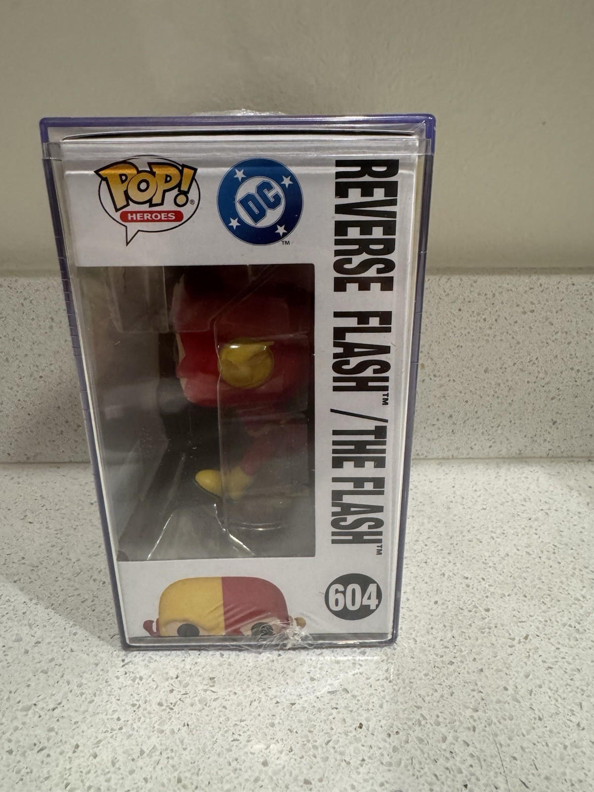 Funko Pop! Reverse Flash / The Flash Split #604 3500 PCs Gemini LE w/ Protector