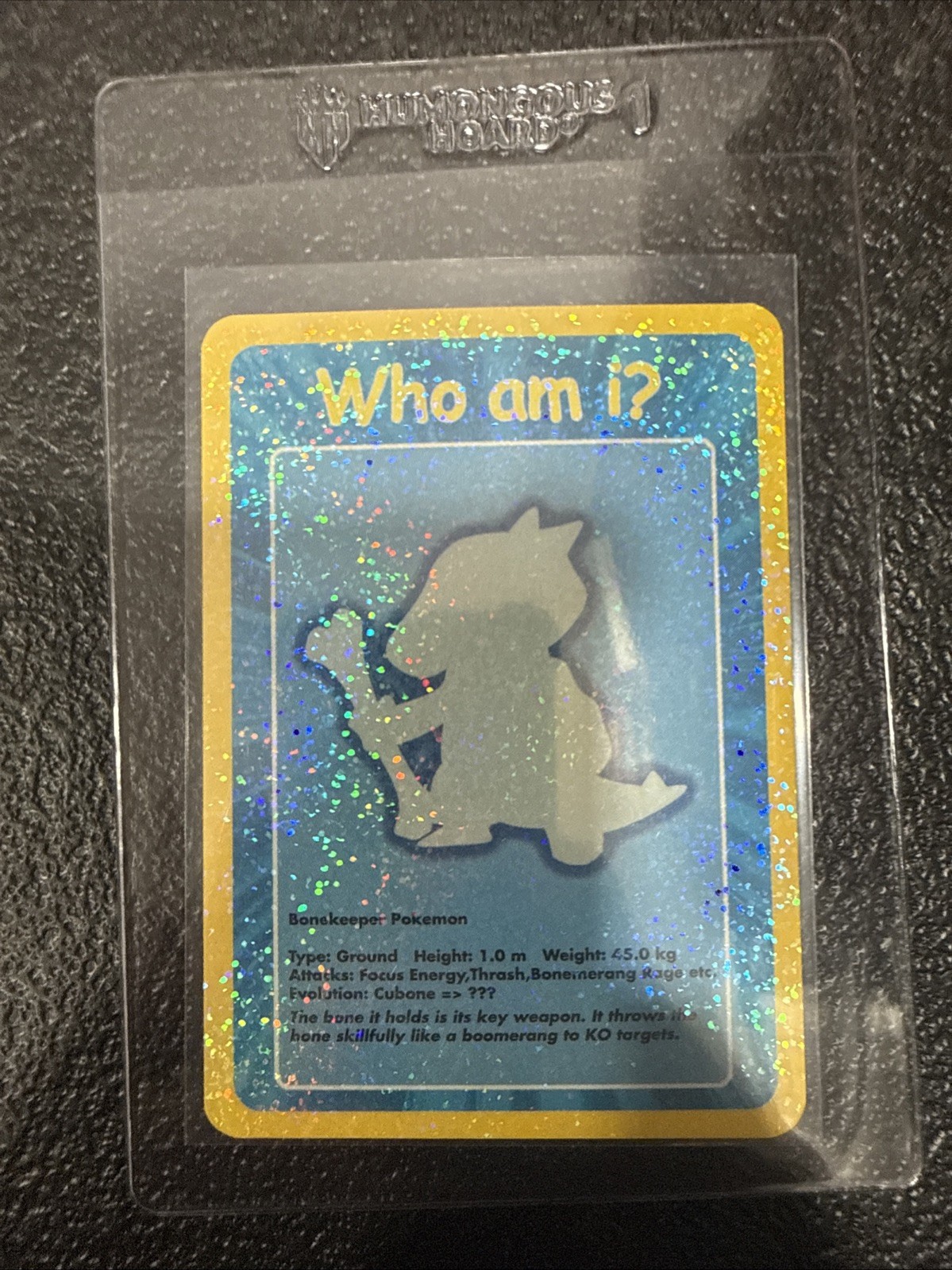 Marowak Funskool Who Am I? Holo Pokemon 2004 VHTF!