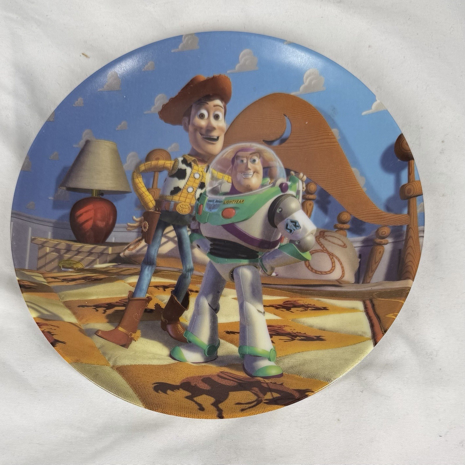 DISNEY TOY STORY Friends at Last Bradford Exchange Pixar Woody Buzz 1st Issue