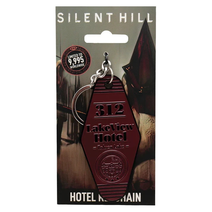 SILENT HILL 2 – Limited Edition Hotel Keychain – Red Edition