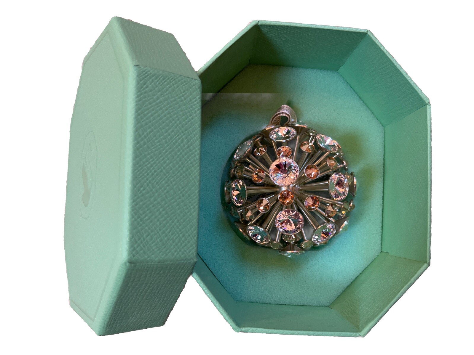 Swarovski Constella Ball Ornament Large Golden #5628031 New in Box $195 3 Inch