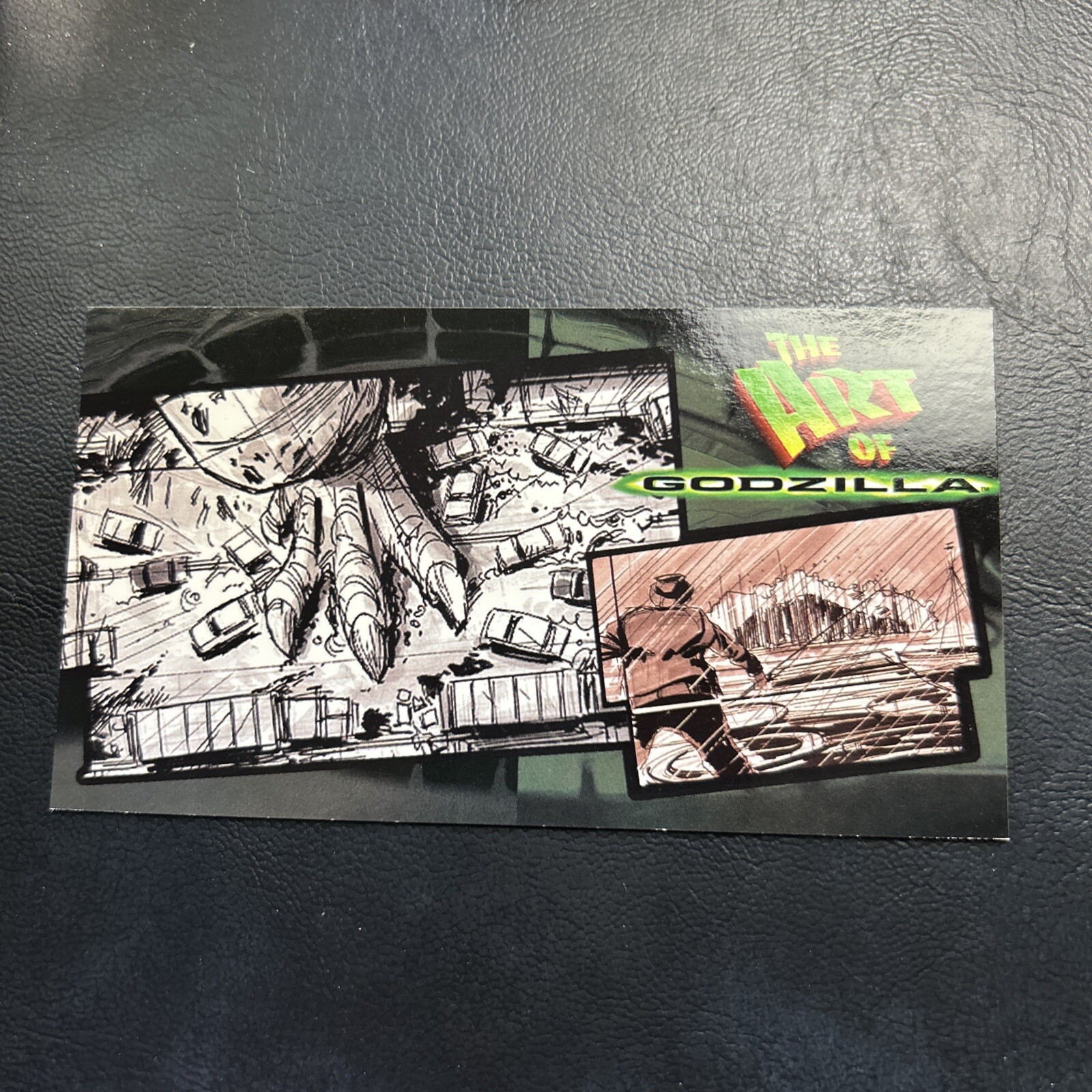 Jb16 Godzilla The Movie Supervue 1998 #45 Invading The Aisle Of Manhattan Art Of