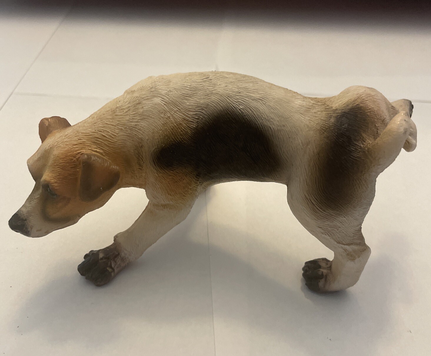 May Rich Company Resin Dog peeing Lifted Leg collectible Animal figurine