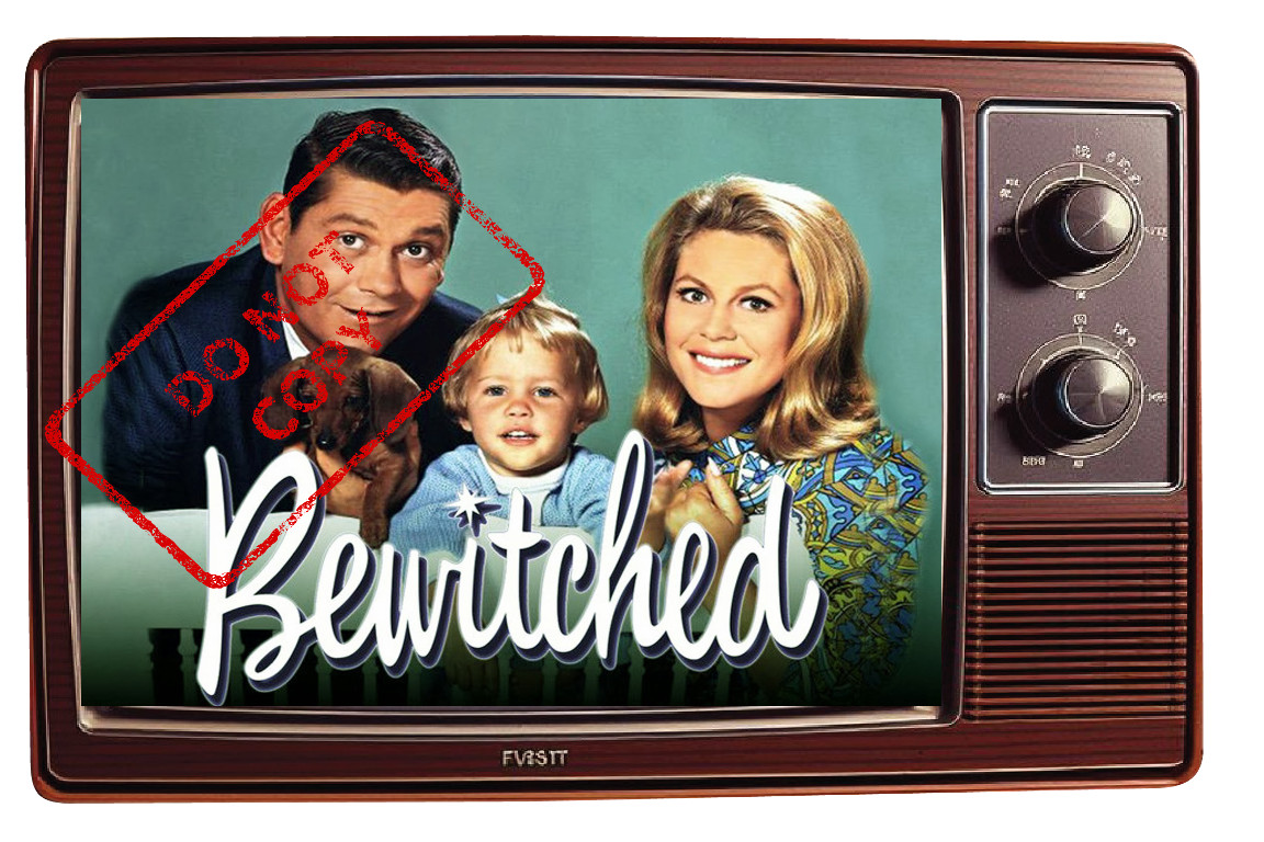 Bewitched Classic 1960s Sitcom Comedy TV Show Retro TV Fridge Magnet 2×3