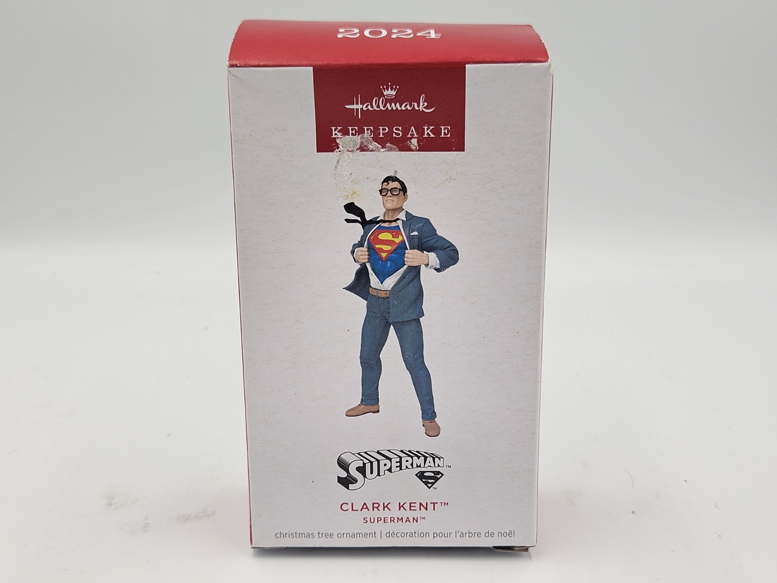 Hallmark Keepsake Christmas Ornament – Clark Kent – Superman – 2024