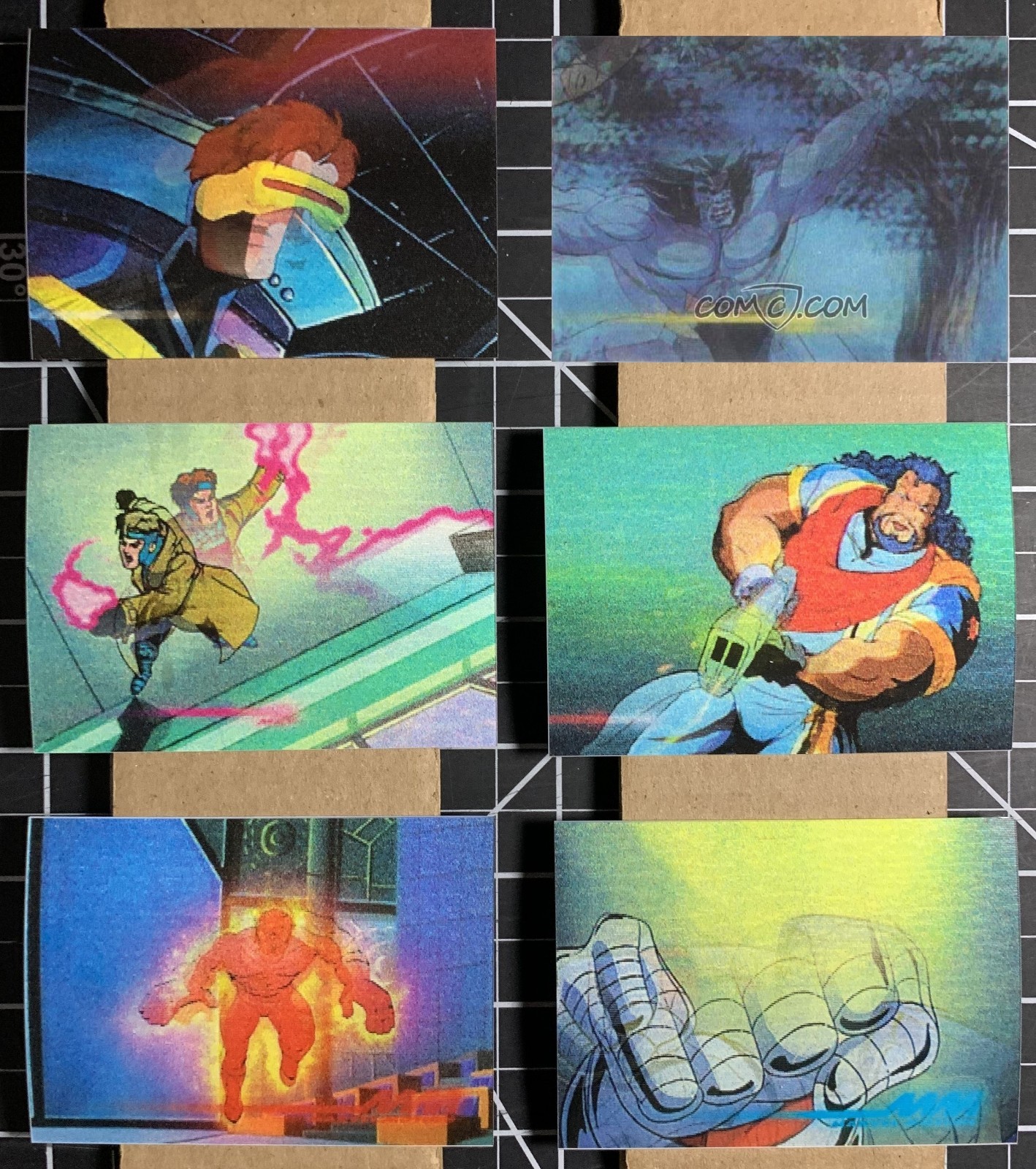 1996 Marvel Motion – Complete Card Set – Base + Virtual Vision