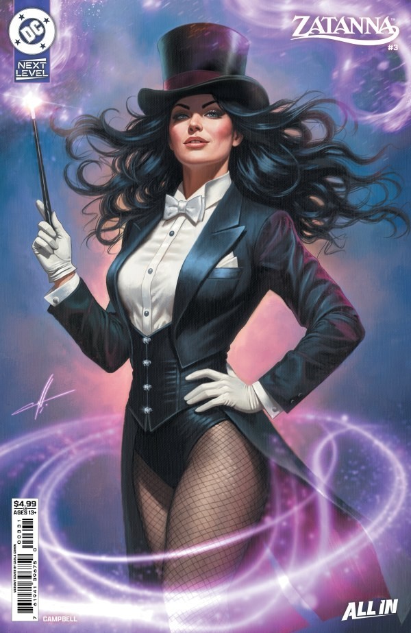 Zatanna (2026) #3 CVR C Carla Cohen Card Stock VAR Pre Order 6/24/26 DC Comics