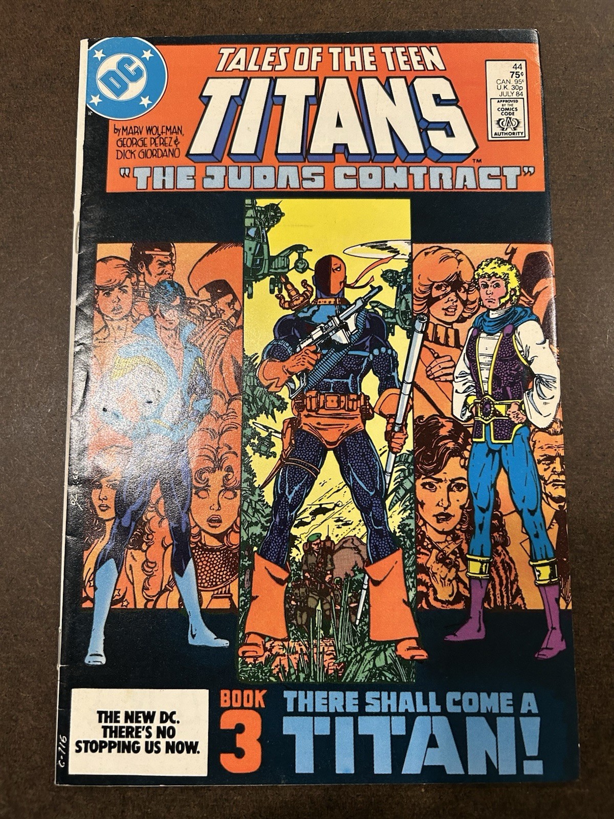 Vintage DC Comics Tales Of The Teen Titans #44 1984 (1st App Nightwing) Key