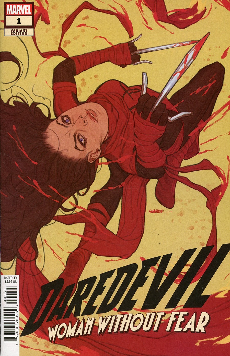 DAREDEVIL: WOMAN WITHOUT FEAR #1 JOSHUA SWABY DAREDEVIL VARIANTIANT