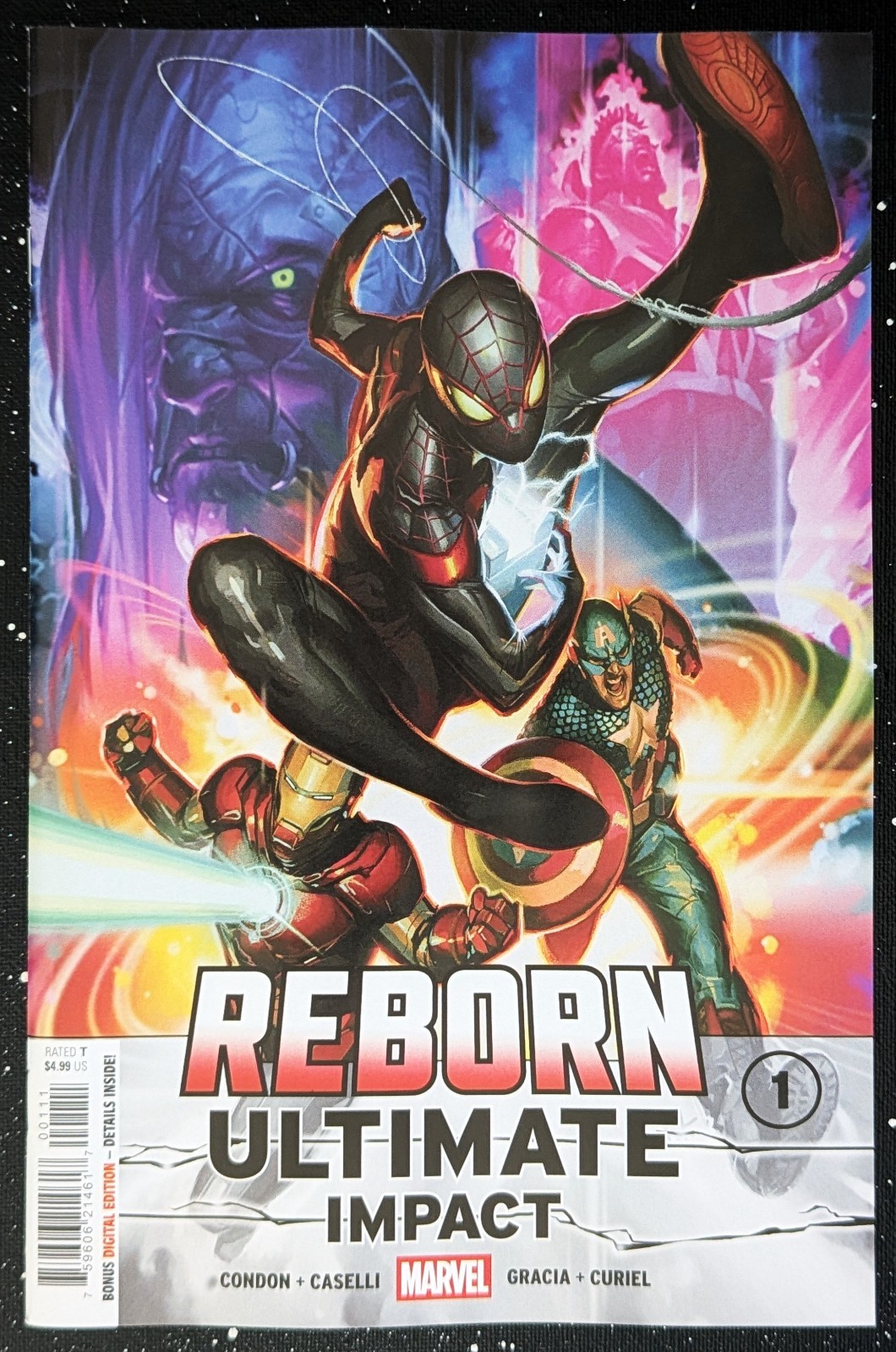 Ultimate Impact Reborn #1 Ben Harvey Main Cover NM