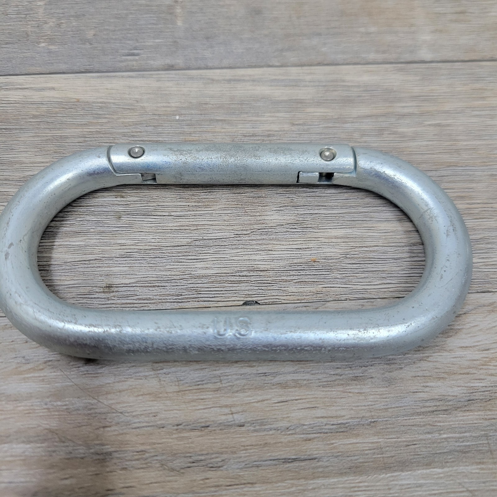 Vintage Original US Military Carabiners AMF81 NOS Snap-link 2×4″ USGI Oval